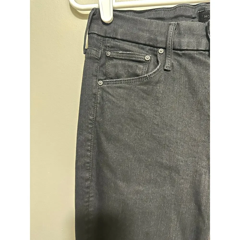 MOTHER The Looker Skinny Jeans in Not Guilty in Black Size 27 - Picture 4 of 10